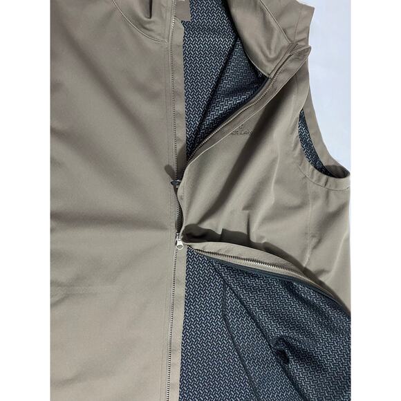 Nike Golf Full-Zip Vest Men’s Size Large Olive Grey Performance Layer MSRP $175 - Picture 13 of 13